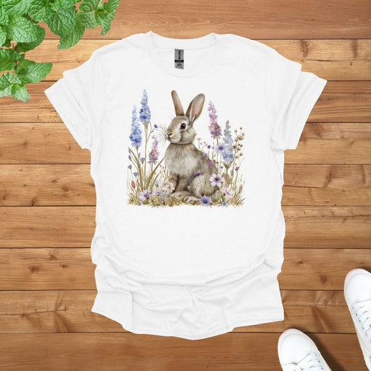 My Grey Bunny Unisex Adult T-Shirt