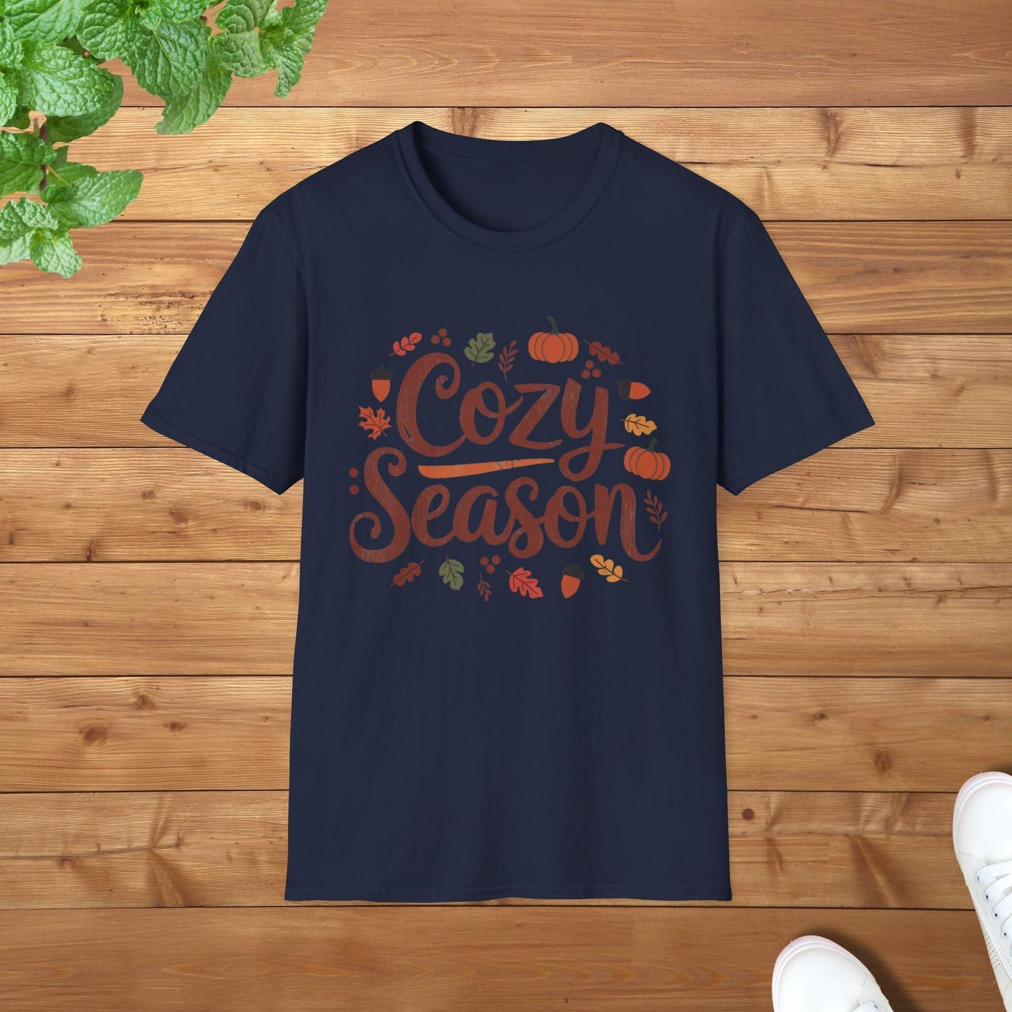 Cozy Season Fall Edition Unisex Adult T-Shirt - Soft Cotton Fall Apparel for Autumn Lovers