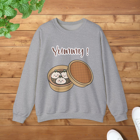 Yummy Dumplings Family Unisex Adult Sweatshirt