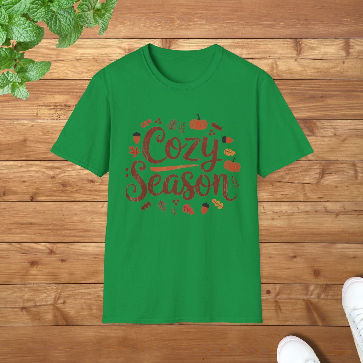 Cozy Season Fall Edition Unisex Adult T-Shirt - Soft Cotton Fall Apparel for Autumn Lovers