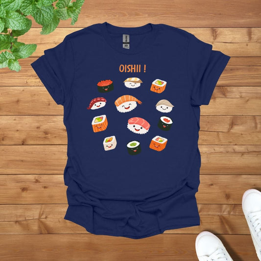 Oishii Sushi Family Unisex Adult T-Shirt