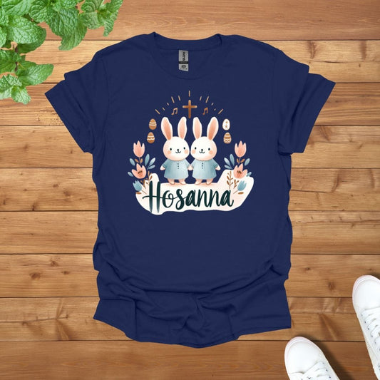 Hosanna Besties Siblings Twins Rabbit Unisex Adult T-Shirt