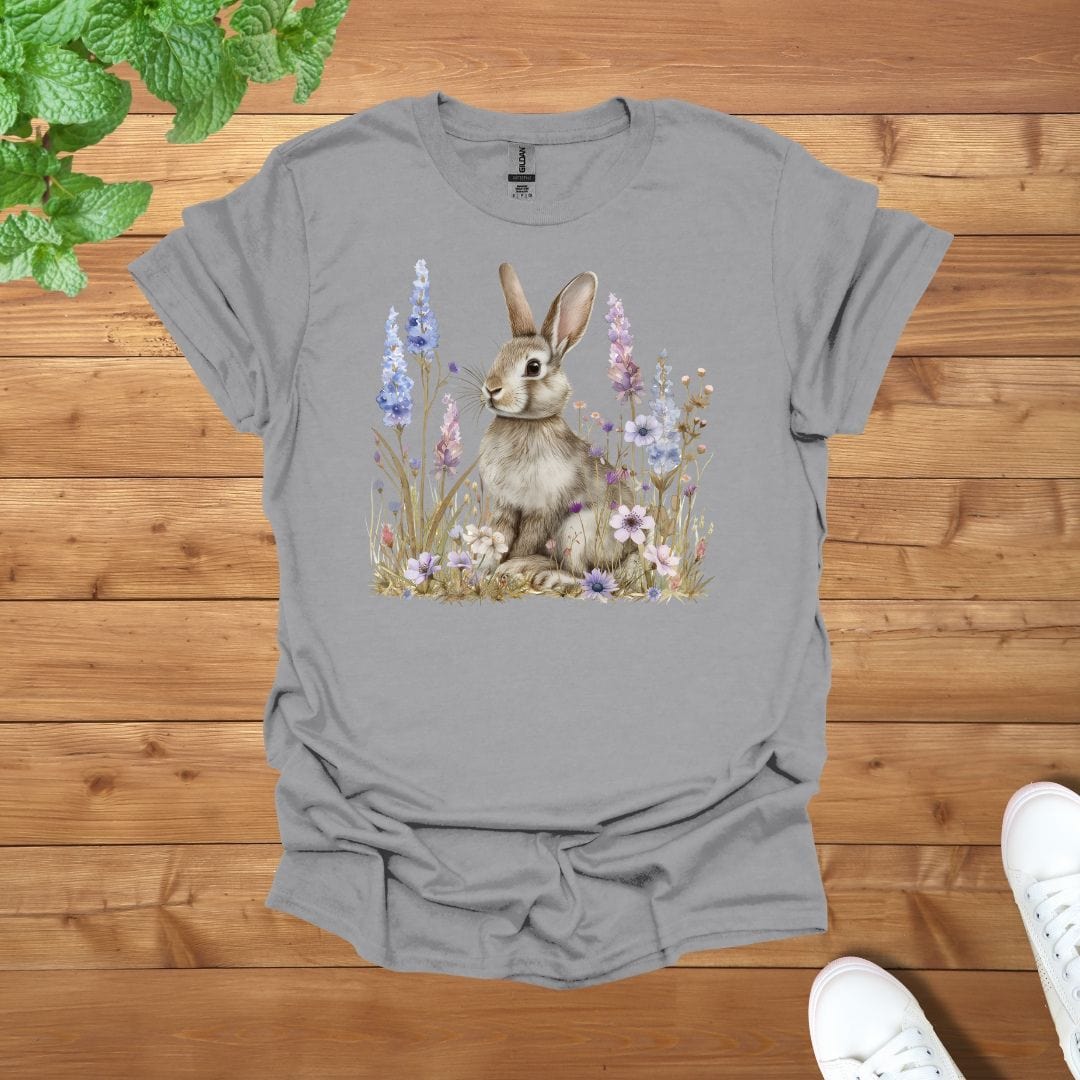 My Grey Bunny Unisex Adult T-Shirt