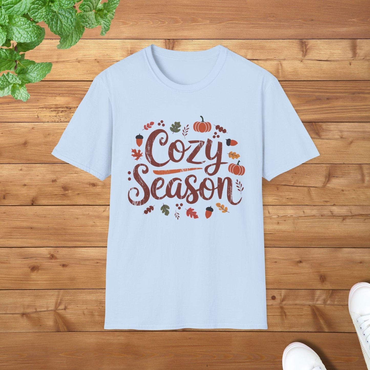 Cozy Season Fall Edition Unisex Adult T-Shirt - Soft Cotton Fall Apparel for Autumn Lovers