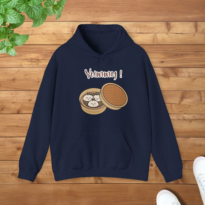 Yummy Dumplings Family Hoodie for Food Lovers Unisex Adult Hoodie